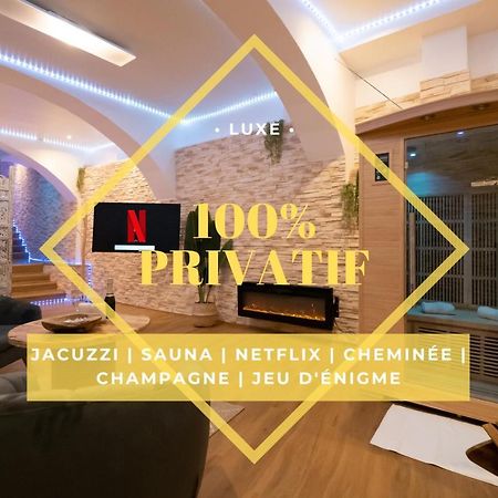 Le Spa De La Cathedrale - Jacuzzi - Sauna - Champagne - Netflix - Wifi Troyes Exterior foto